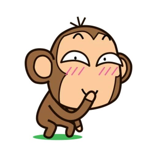 personaje, un mono, café de mono, dibujo de mono, monos animados