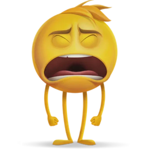 filme emoji, smiley está triste, smiley chorando, os emoticons são engraçados, emoticons martanos