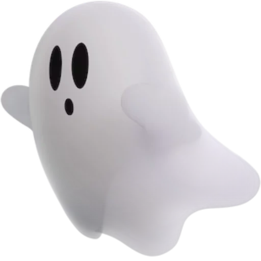 the ghost, the ghost, white ghost, die emoticons, ghost toys