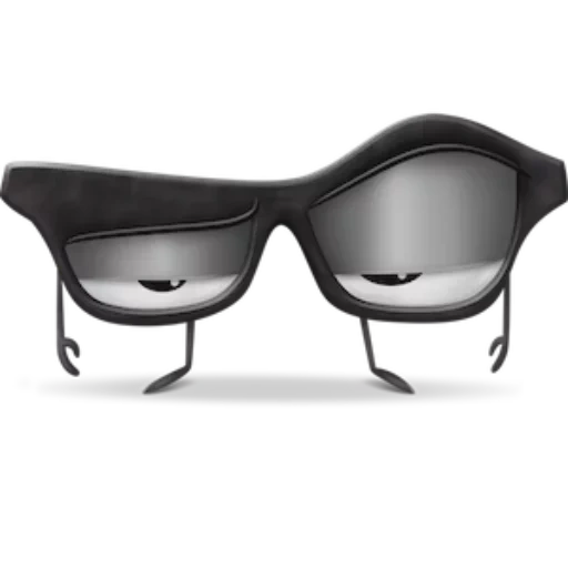 gläser, the emoticon movie, katzenaugenbrille für männer, schwarze sonnenbrille, modische sonnenbrille