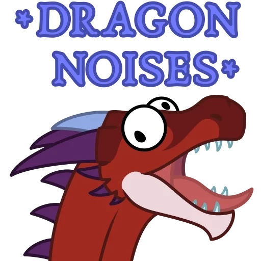no noise, dragon noises, наклейка клюв, вымышленный персонаж