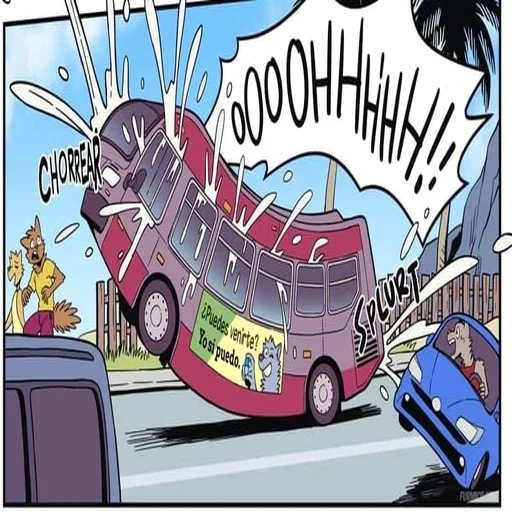 comics, automobil, lustige comics, toonhole comics, angst hass las vegas graphic novel