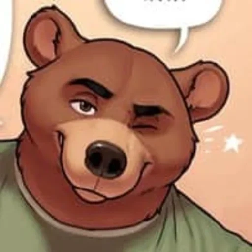 orso, meme furri, orso di papà anime, furri memes ruolo assurdità senza senso, passing love meesh comics
