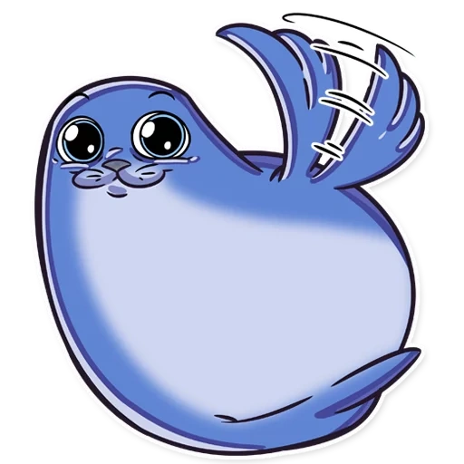 seal, seals are cute, seal, seal sticker