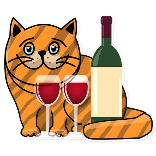 gato, el gato es vino, el gato es esponjoso