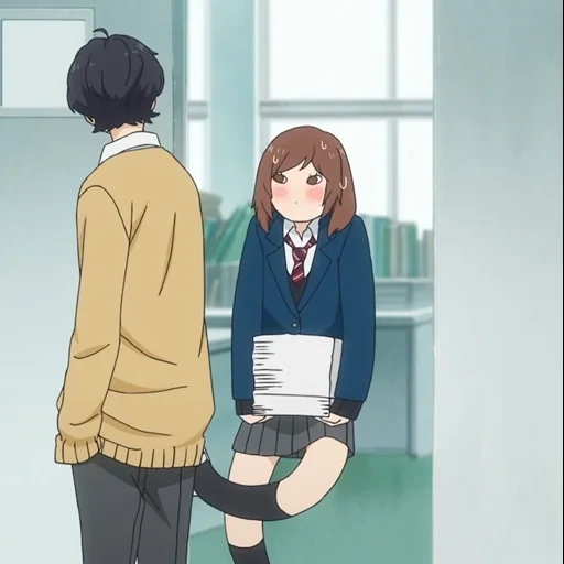 ao haru ride, el camino hacia la juventud, animación camino juvenil, camino adolescente de doble hoja, el papel de apoyo de la juventud de animación