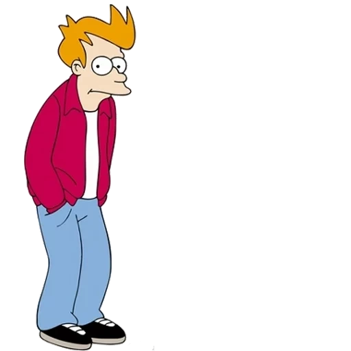 people, philip fry, futuramafry, background transparency, fry philip j