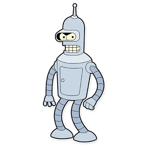 futurama, futurama bender, bender futurama, personaggi di futurama, bender futurama stencil