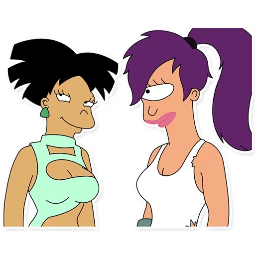 futurama, futurama amy kif, futurama amy wong, personaggi di futurama