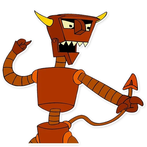 rak masa depan, robot masa depan, futurama robot iblis, futurama robot setan