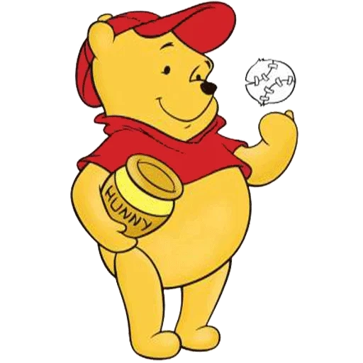 winnie l'ourson, winnie pooh miel, les héros de winnie pooh, winnie pooh mange du miel, winnie le pooh disney ansky