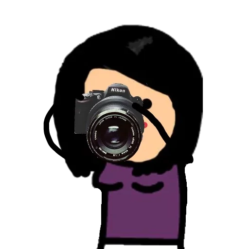 женщина, человек, камера объектив, персонаж фотоаппаратом, женщина фотоаппаратом вектор