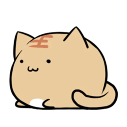 mochi gram cat, das muster, um das schöne zu skizzieren, schöne kavai-gemälde, detaillierte skizze