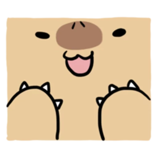 clipart, shiba inu, cute bear, cute drawings, the animals are cute