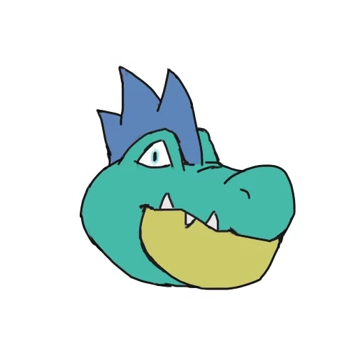 menino, crocodilo, padrão pokemon, monstro de bolso feraligatr, maravilhoso