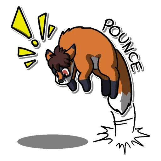 renard, anime, renard, animaux, clipart fox