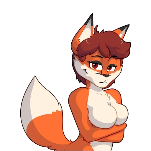 fox, furry, animação, fox furry, frelench