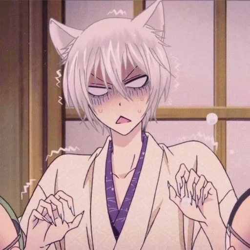 tomoe, tomoe com raiva, anime de tomoe, tomoe anime art, muito bom deus tomoe