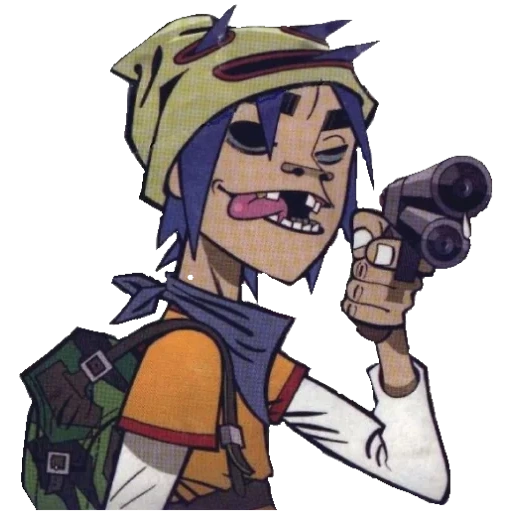 gorillaz, gorillaz 2, gorillaz 2 d, jamie hughlet, leonardo da vinci