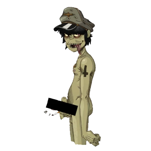 gorillaz, gorillaz 2, murdoc gorillaz, murdoc gorillaz nazi, gorillaz murdok nazi