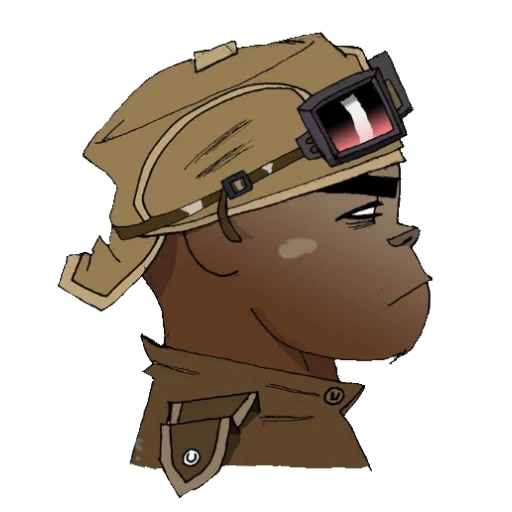 gorillaz, gorillaz russel, gorillaz russel clint, russell hobbs gorilla, gorilla phase 1 russell