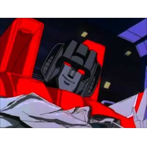 i combattenti, i transformers, starscream 1986, starscream transformers, transformers g1 red spider