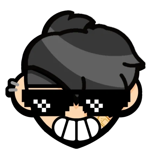 лицо, аниме, человек, тащер 228, логотип джела ютубера