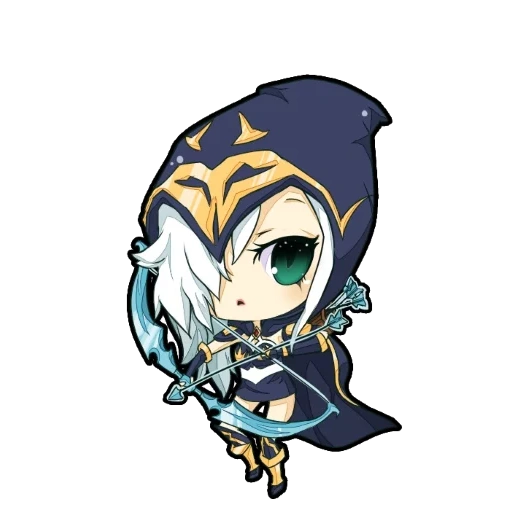 chibiki, la ligue des légends, légendes de la ligue chibi, légendes de la ligue de chibi ashe, légendes de la ligue camilla chibi