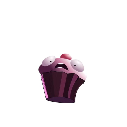 gâteau, un jouet, cupcake, vecteur de cupcake, spiritueux cupcake mon