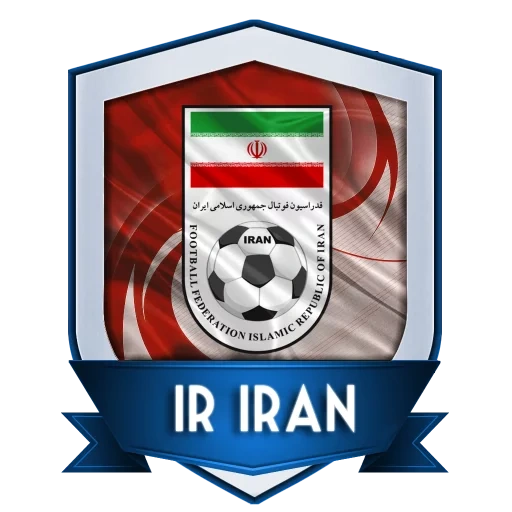 football, jeune femme, logo de l'équipe de football iran, coupe du monde 2022, coupe du monde 2018