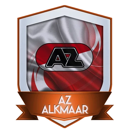 logo, le mâle, emblème alkmar, emblème az alkmar, alkmar zaansreek