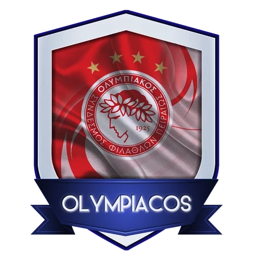 olympiacos, badge dog 2017, olympiacos, df pokal dog 2017 badge, olympiacos football club