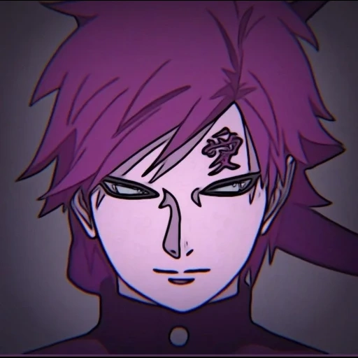 gaara, naruto, anime kun rock, personnages d'anime, coiffure gaara boruto