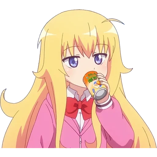 9 days in the baltic sea, gabriel dropout, cartoon character, gabriel dropout anime, cartoon gabriel drops out of school