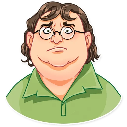 gabe, gabe newell, gabe newell art