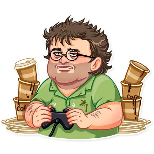 gabe newell, gabe newell kunst