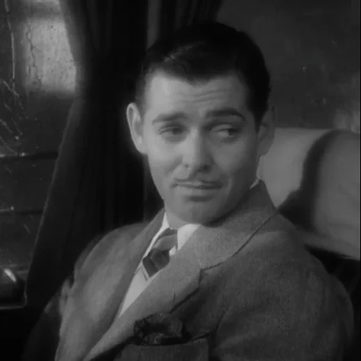 clark gable, it happened one night, scar face film 1932, unknown street movie 1948, clark gable's free soul 1931