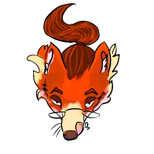 fox, fox, anime, the fox is afraid, crazy fox logo