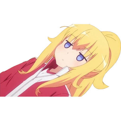 karakter anime, gabriel dropout, gabriel white tenma, layar gabriel white tamma, gabriel gabriel yang malas