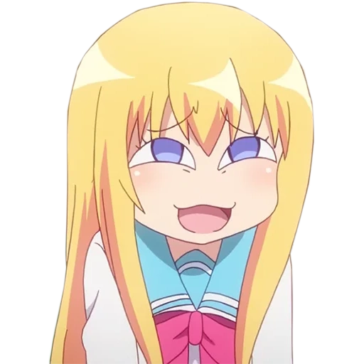 anime picture, gabriel animation, cartoon character, gabriel dropout, lazy gabriel