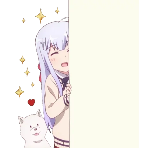 animation, cartoon cute, gabriel dropout, ojou-sama yomeiri kousou anime, gabriel dropout gabriel dakimakura