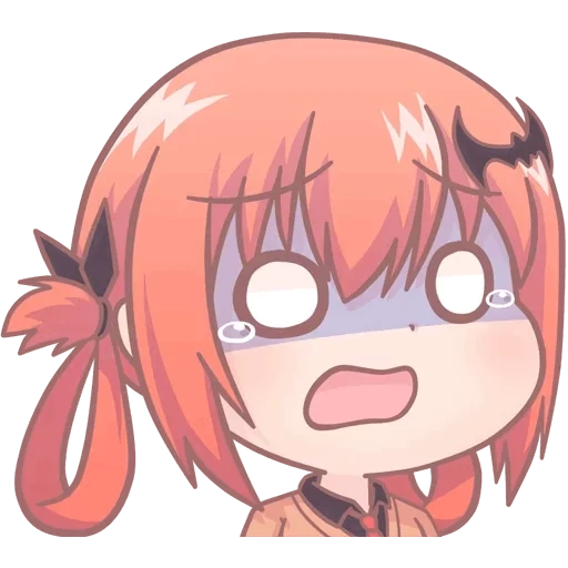 chibi, satan red cliff, gabriel dropout, gabriel dropout satania, gabriel dropout satania chibi