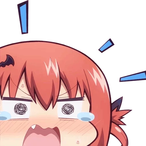 o anime é engraçado, satânia de emoções, gabriel abandonando, satania kurumizava, gabriel abandonando satania chibi