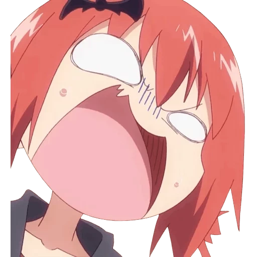 satania, meme satania, anime satania, l'anime di satania è arrabbiato, anime gabriel satania