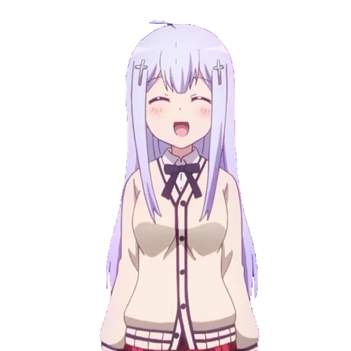 anime, anime vp, anime characters, gabriel dropout, rafiel einsworth shirah