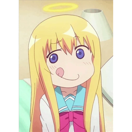 miya tomita, personaggi anime, gabriel dropout, disegni carini anime, sorella gabriel anime