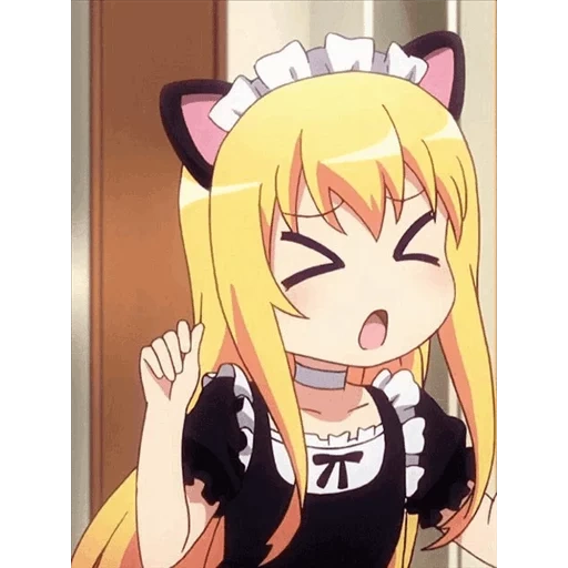 anime neko, anime girl, gabriel dropout, gabriel dropout anime, gabriel white tenma neike