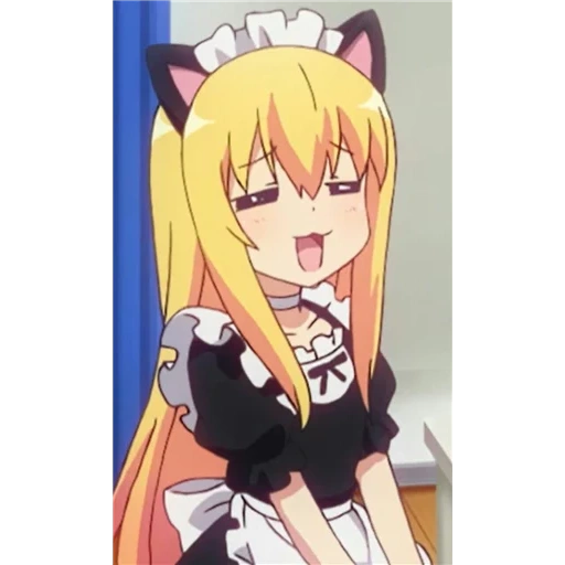 animation, gabriel dropout, cartoon characters, gabriel dropout neko, gabriel dropout maid