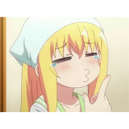 gabriel, cartoon character, gabriel herman, cartoon cute pattern, gabriel dropout meme