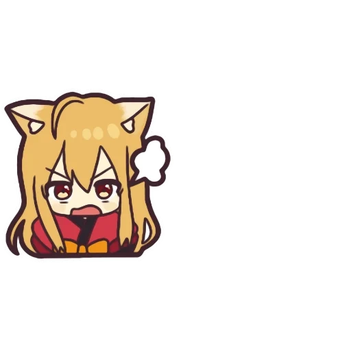 anime cute, anime kitsune, anime charaktere, little fox kitsune, niedliche anime-muster
